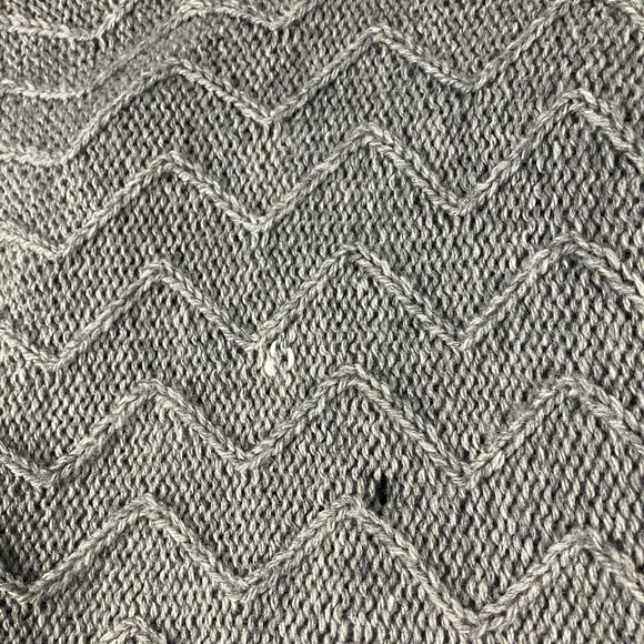 Peppe Peluso Sweater Womens Medium Knit Fringe Cardigan Chunky Boho Wool Blend - Picture 8 of 16